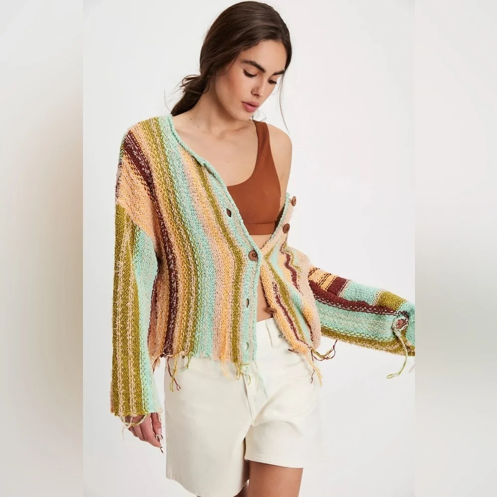Free people Baja Cardi